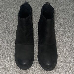 Sorel Black Ankle Boots